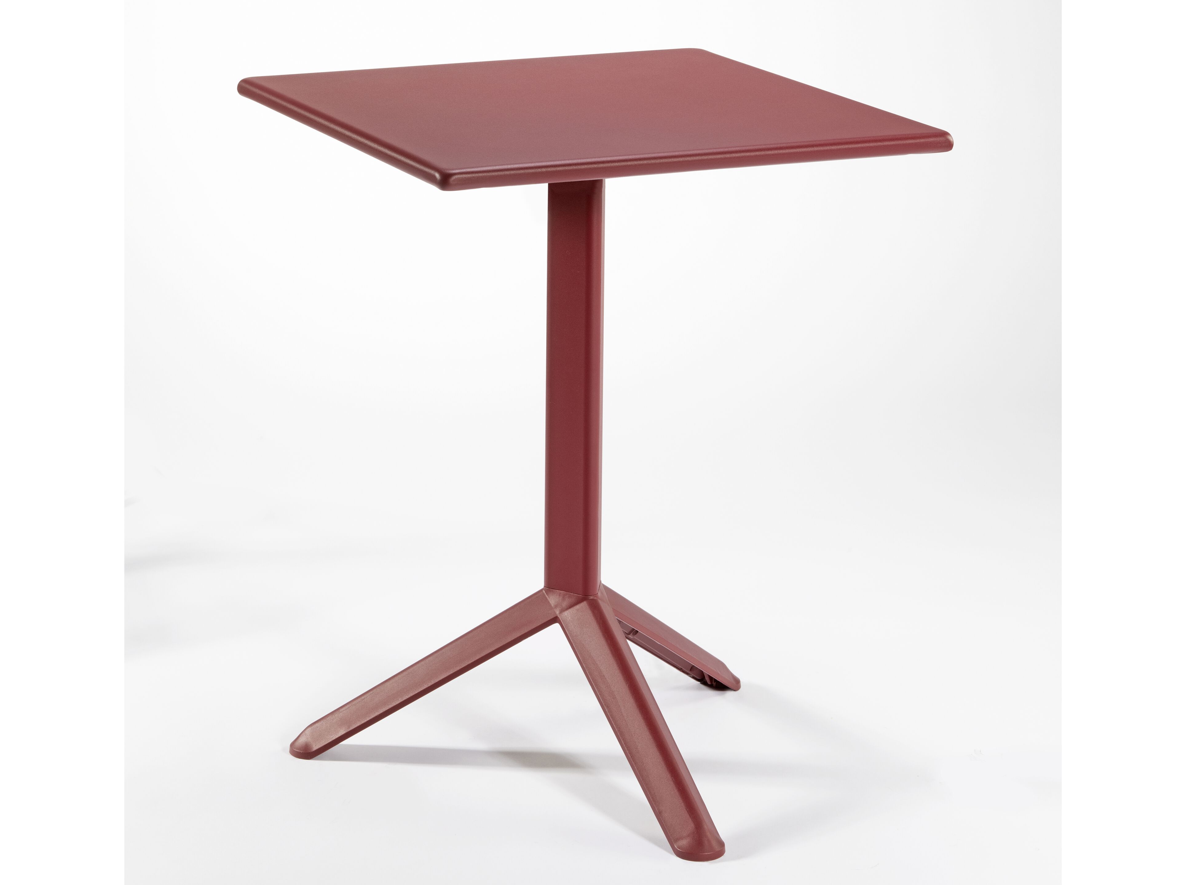 Квадратный или круглый стол с фиксированным или откидным верхом из металла с 3 спицами GABER ARKET 3 PLUS-FIX ARCH-00032270