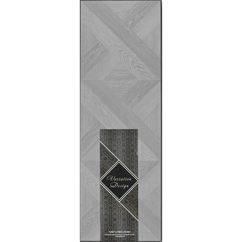 Ламинат Santreyd «Тренза Бланка» серый с фаской 8 мм 86584899 STLM-1326041 - Вид №7
