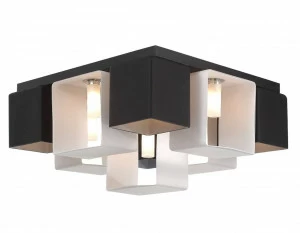 Потолочная люстра ST Luce Concreto SL536.542.09 ST LUCE ДИЗАЙНЕРСКИЕ, CONCRETO 059050 Черный