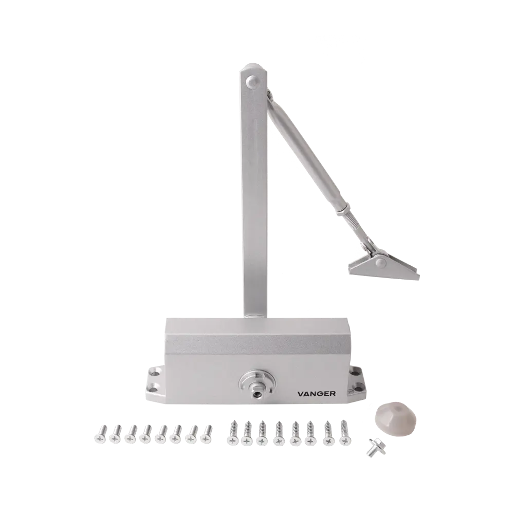 Доводчик дверной Vanger DC-85-SL, до 85 кг, цвет серебро STLM-2128227 - Вид №1