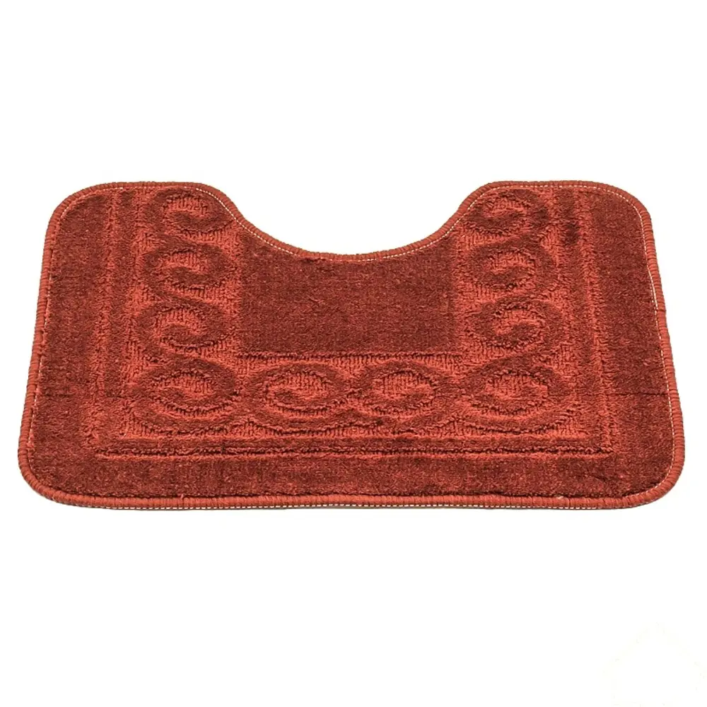 Коврик для туалета ТН бордо, 40x50 см MR PENGUIN Без серии STLM-2112757