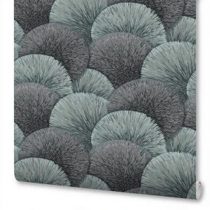 Обои флизелиновые New Age Rif серые 1.06 м с рельефным абстрактным рисунком 89425039