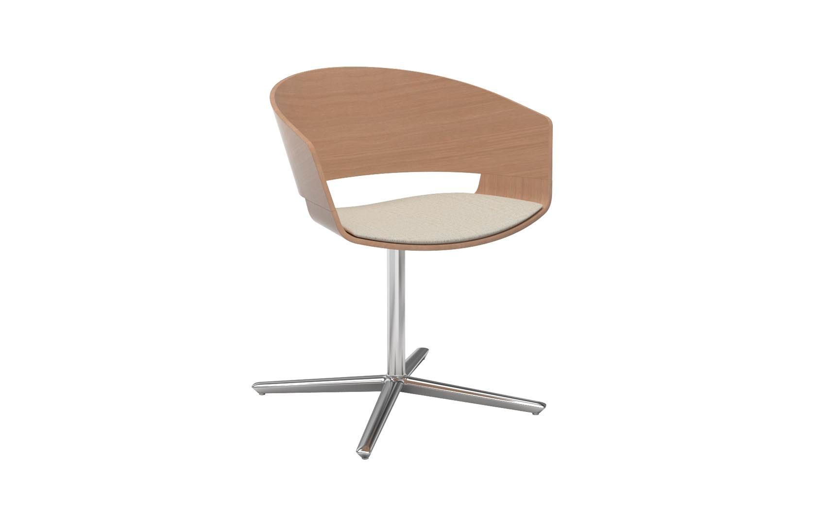 Спиц мягкий поворотный стул Andreu World ARCH-00111798 - Вид №11