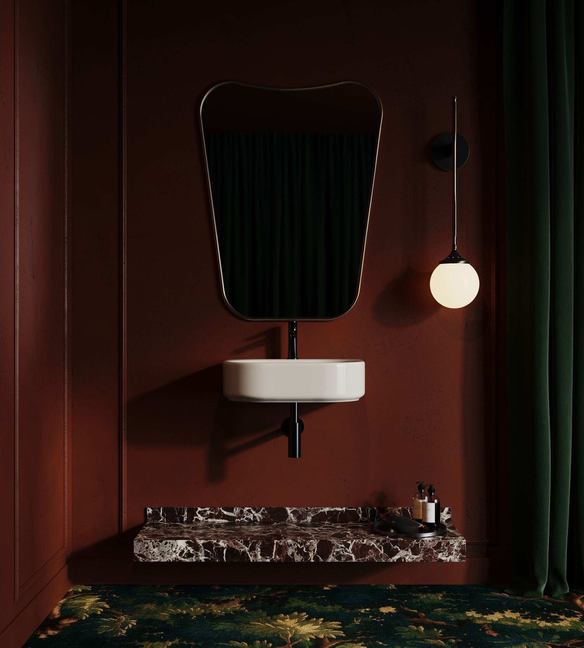 Керамическая подвесная овальная раковина ArtCeram Won ARCH-00015556 - Вид №1