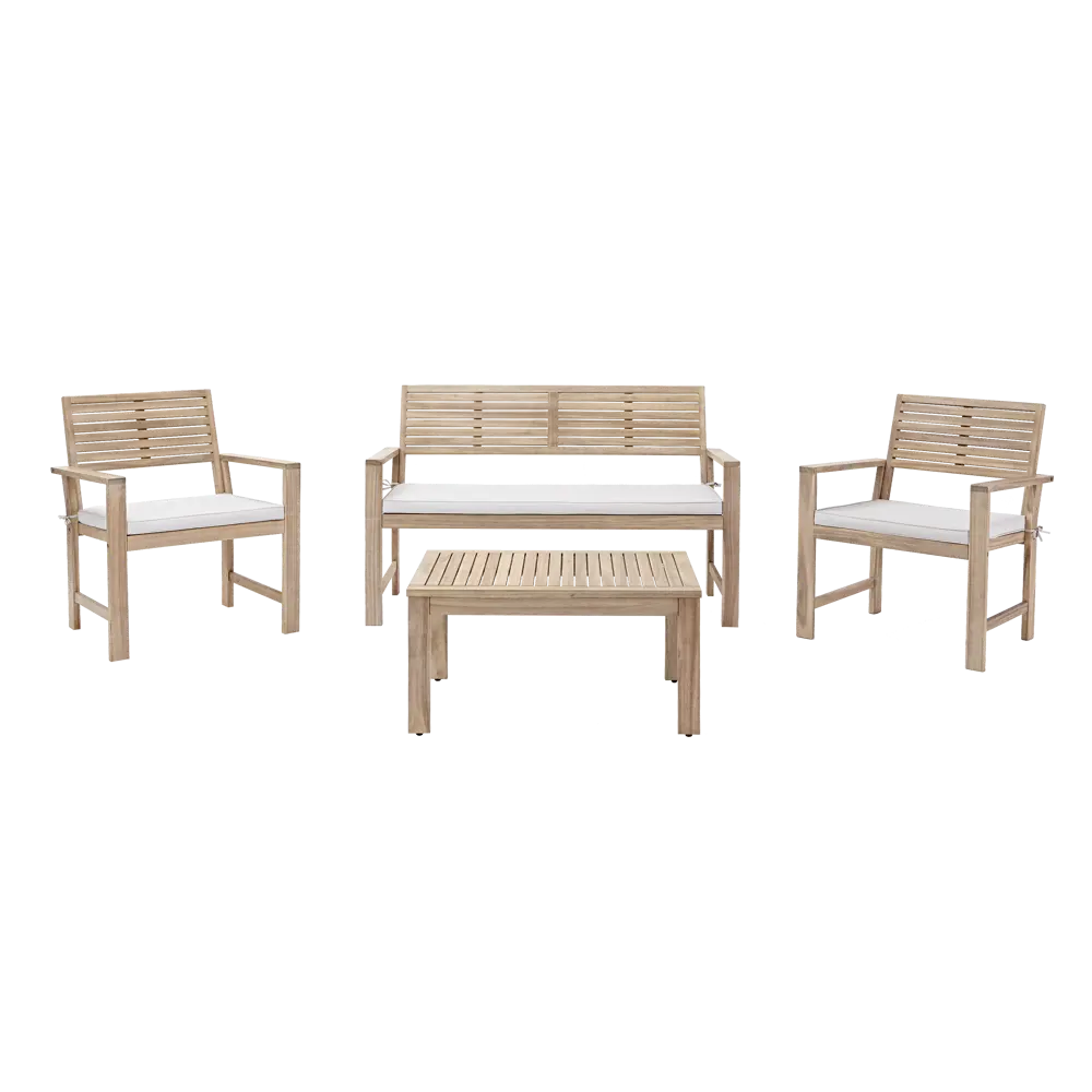 Набор мебели Solis акация 4 предмета NATERIAL STLM-2026441 - Вид №1