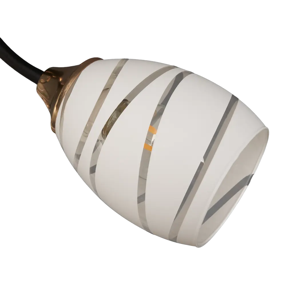 Люстра потолочная Camila 1112 3 лампы 9 м² цвет чёрный Escada STLM-2175519 - Вид №5