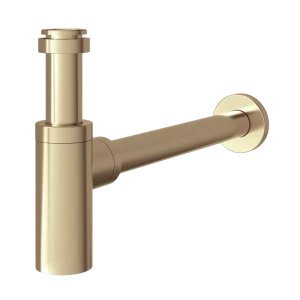 Сифон для раковины MONLID бутылочный золото 32 мм 89374484