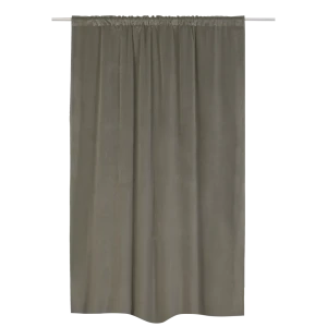 Штора на ленте Inspire Lirio 140x280 см цвет серо-коричневый 88311161 STLM-2073488