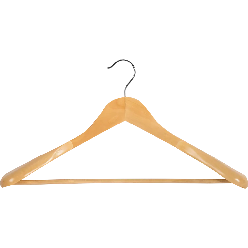 Плечики для тяжелой одежды 450х230х58 мм, дерево SPACEO STLM-2040024