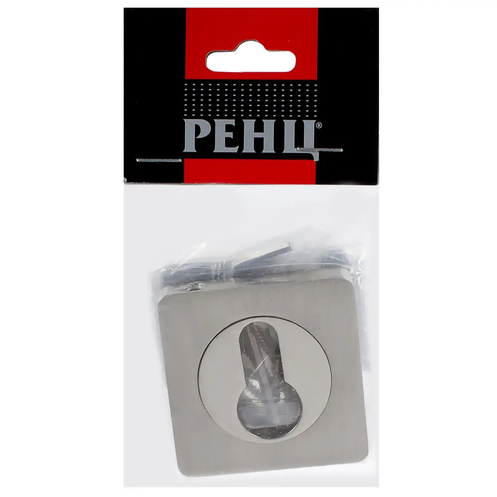 Накладка квадратная на цилиндр RENZ ЦАМ цвет никель супер матовый 2 шт STLM-2199578 - Вид №3