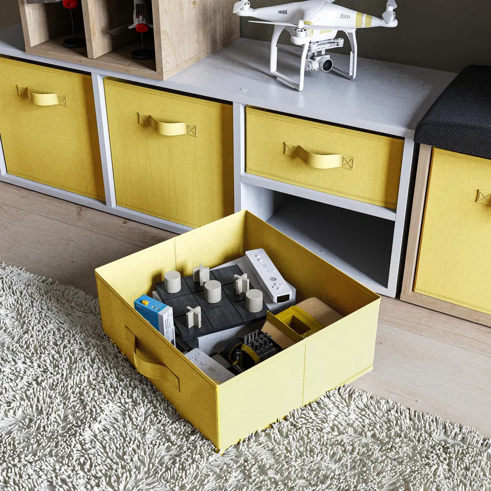 SPACEO Корб-органайзер Banana для систем хранения Kub 15×31×31 см 81990631 STLM-0016759