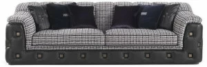 Gianfranco Ferré Home Тафтинговый 3-местный диван из ткани