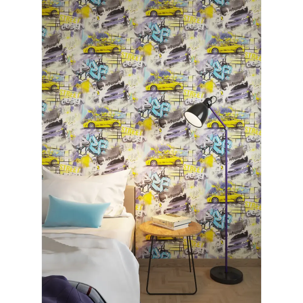 Обои флизелиновые Palitra Life Drive жёлтые 1.06 м PL71140-63 STLM-2184909 - Вид №2