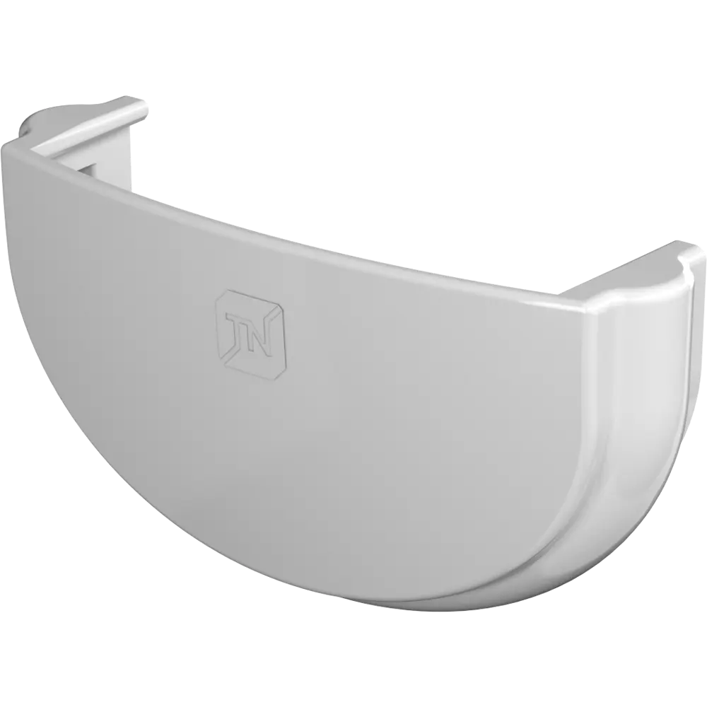 Заглушка желоба ПВХ Технониколь Оптима 29 мм 120 мм цвет белый STLM-2207836