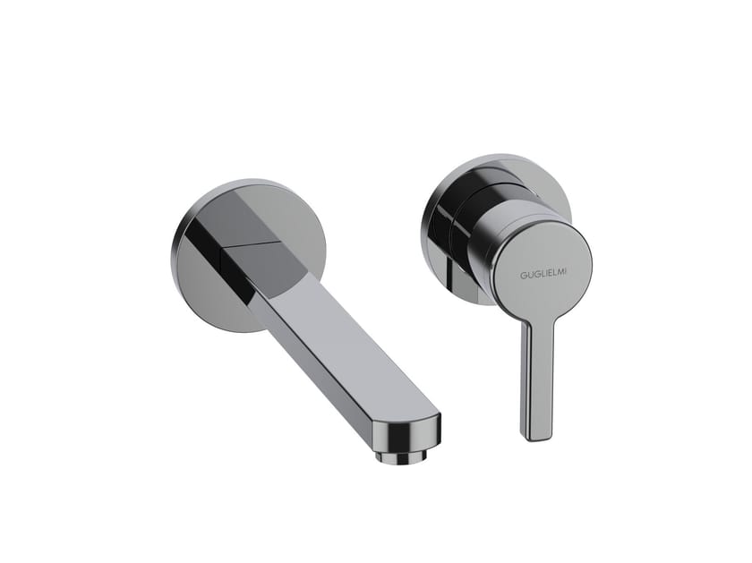 Настенный однорычажный смеситель для раковины GUGLIELMI RUBINETTERIE QR ARCH-00109791