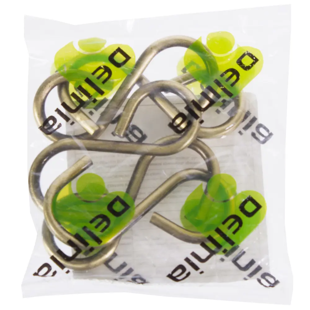 Набор несъемных крючков Delinia сталь цвет бронза 5шт Santreyd STLM-2079679 - Вид №3