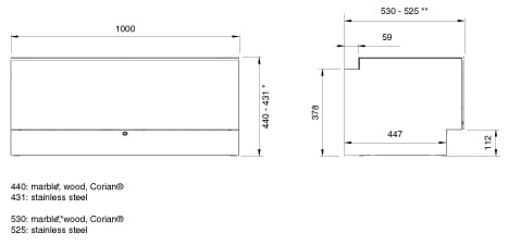 Санитарный модуль для умывальника CEADESIGN счеты ARCH-00126555 - Вид №2