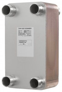 Danfoss Паяный пластинчатый теплообменник серии XB51L XB 51L-1 90 паяный пласт. теплообменник 004B1201