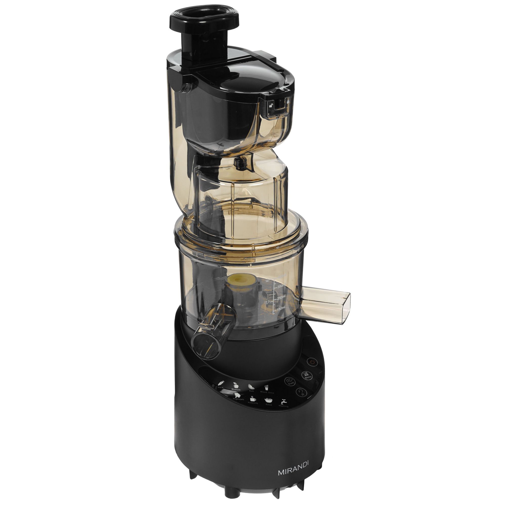 8167617 Соковыжималка электрическая Mirandi j-100 черный STDN-0039492 - Вид №5