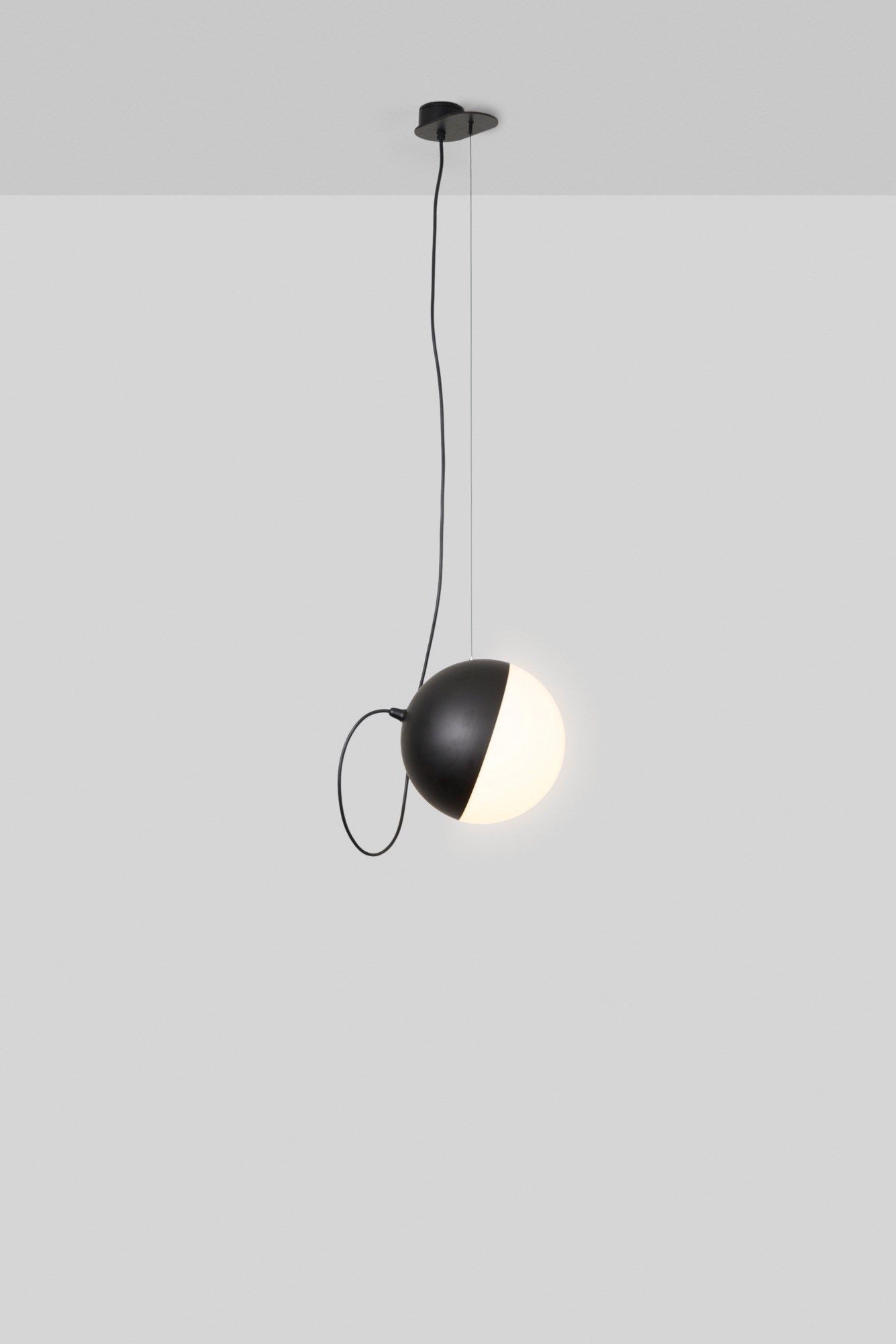 Стальной светодиодный подвесной светильник Milan Iluminacion Half ARCH-00112100 - Вид №2