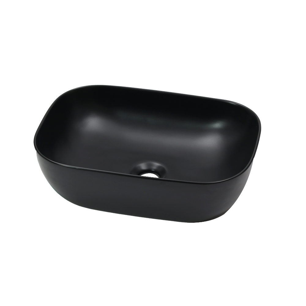 Накладная раковина melana mln-320328mb матовая черная 320328MB-805 - Вид №2