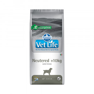 ПР0050290 Корм для собак Vet Life Natural Diet для кастрир. и стерилиз. собак больше 10кг сух. 2кг Farmina