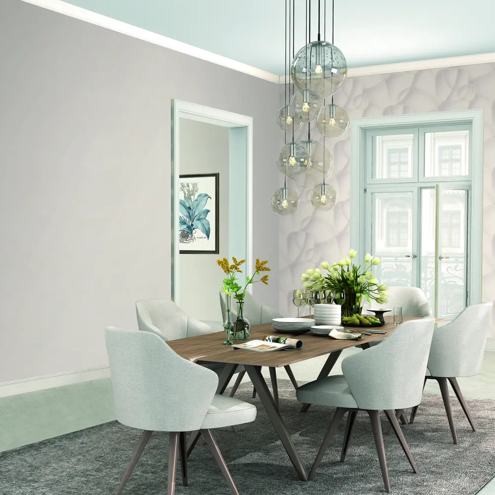 Обои флизелиновые Wall Up Simple кремовые фон 1.06 м 646214 STLM-2075737 - Вид №4