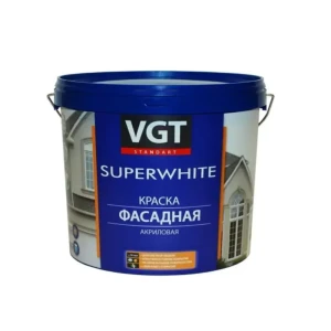 91662565 Краска фасадная VGT ВД-АК-1180 матовая прозрачная база С 1.8 л 91662565 Краска фасадная VGT ВД-АК-1180 матовая прозрачная база С 1.8 л