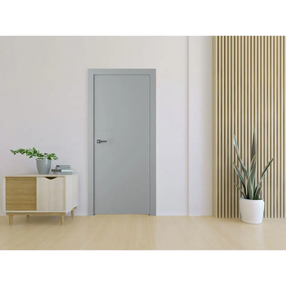 BELWOODDOORS Лацио - межкомнатная дверь в эмалевом покрытии серого цвета 85324559 STLM-0061423 - Вид №4