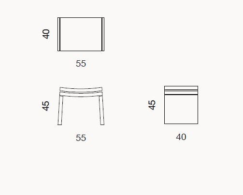 Мраморный табурет Kreoo FANTASY ARCH-00023714 - Вид №5