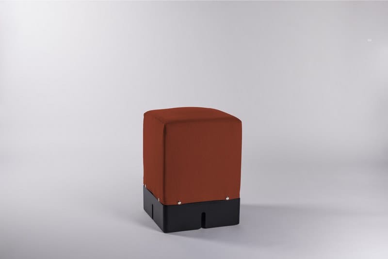 Модульный квадратный пуф из ткани KEIGIO® KEIGIO® 36X36 ARCH-00105122 - Вид №19