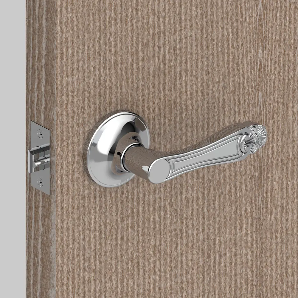 Ручка-кноб Fuaro с защелкой для межкомнатных дверей 18865715 STLM-0013319 - Вид №7