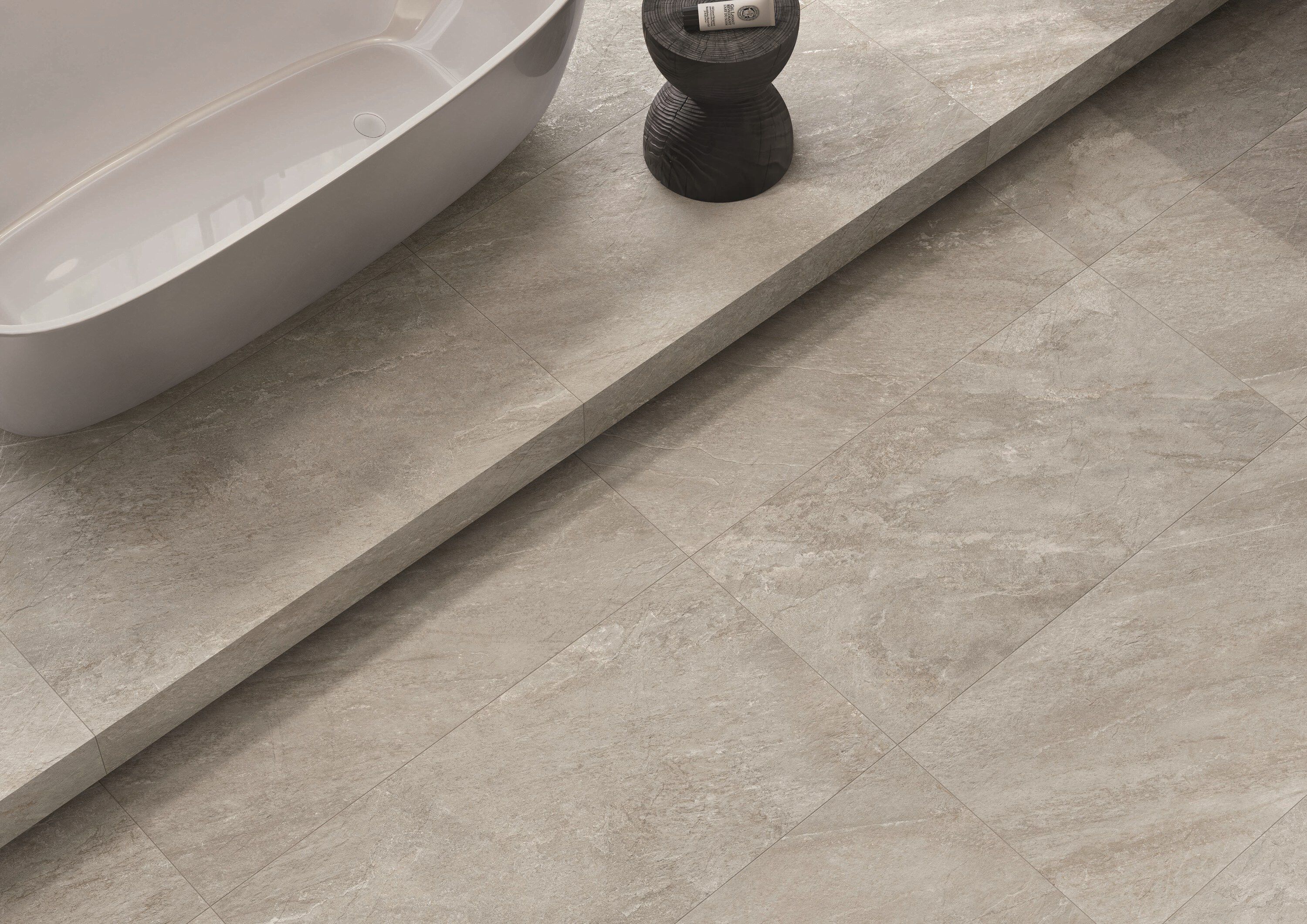 Пол / облицовка керамогранита с эффектом камня для внутреннего и наружного применения Ceramiche Caesar Quartz Essence ARCH-00073987 - Вид №5