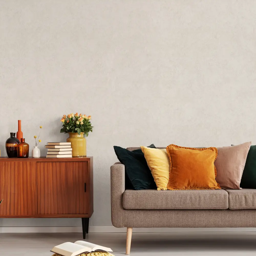 Обои флизелиновые Фламенко бежевые 4369-3 89428487 МОСКОВСКАЯ ОБОЙНАЯ ФАБРИКА STLM-1566255 - Вид №4