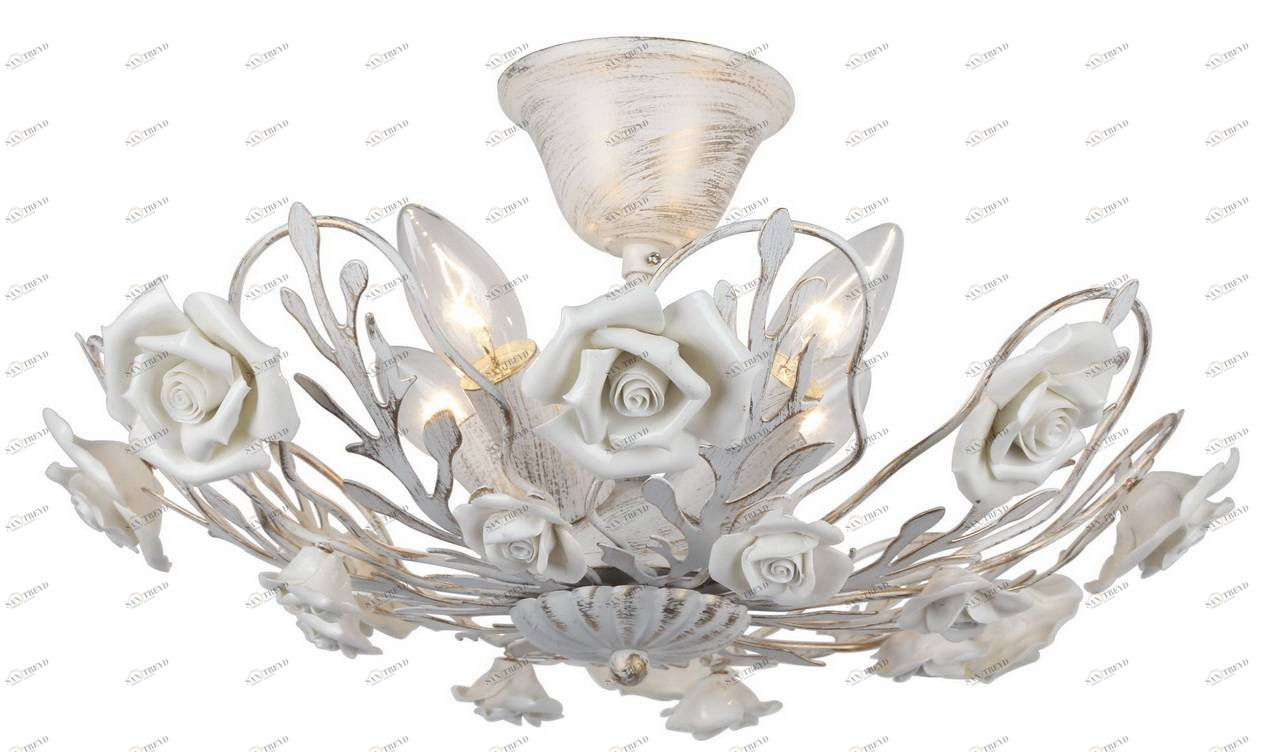 Потолочная люстра Arte Lamp Idillio A6356PL-4WG ARTE LAMP IDILLIO 058580 Белый 