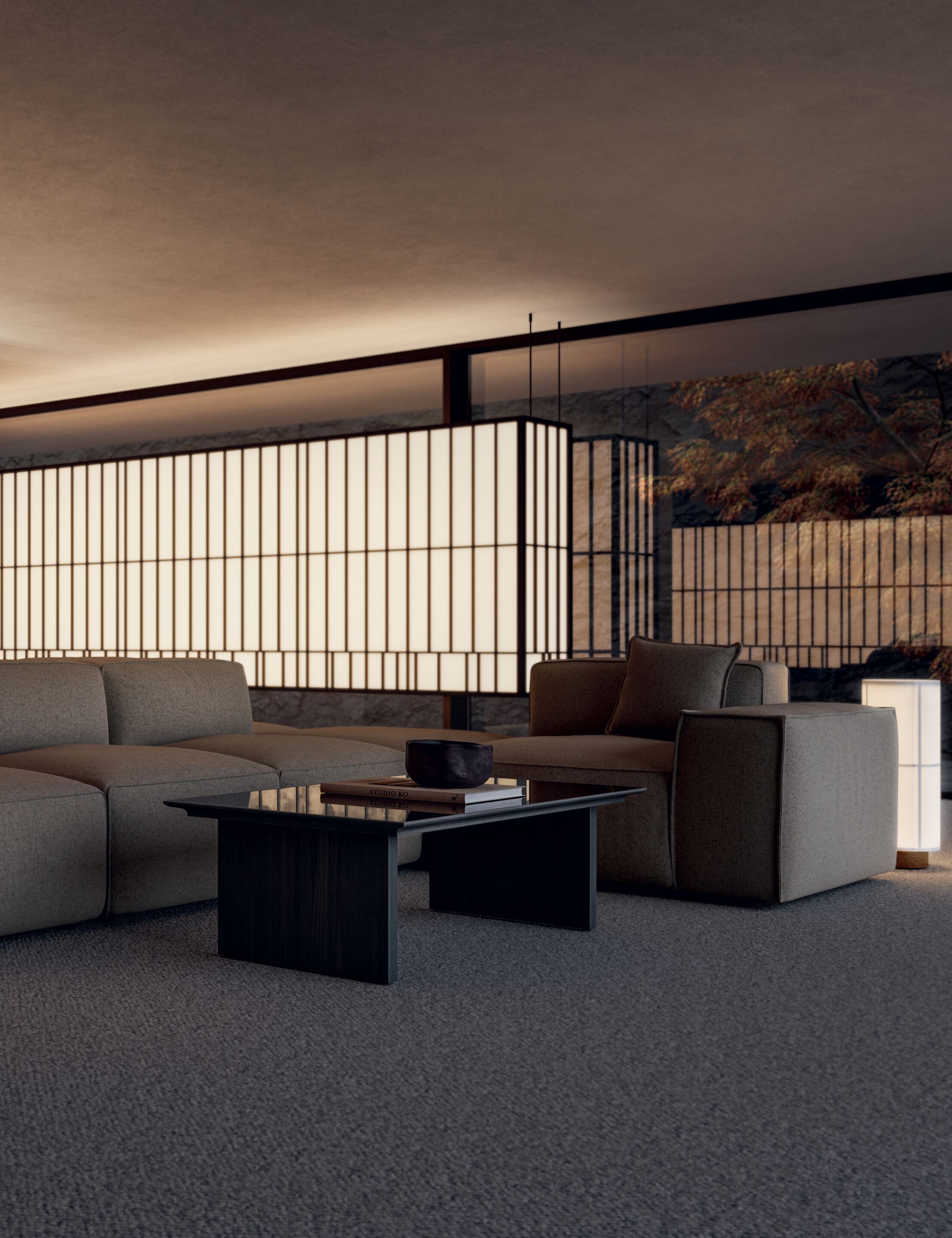 Деревянный журнальный столик для гостиной Kico Living Complements ARCH-00055514 - Вид №2