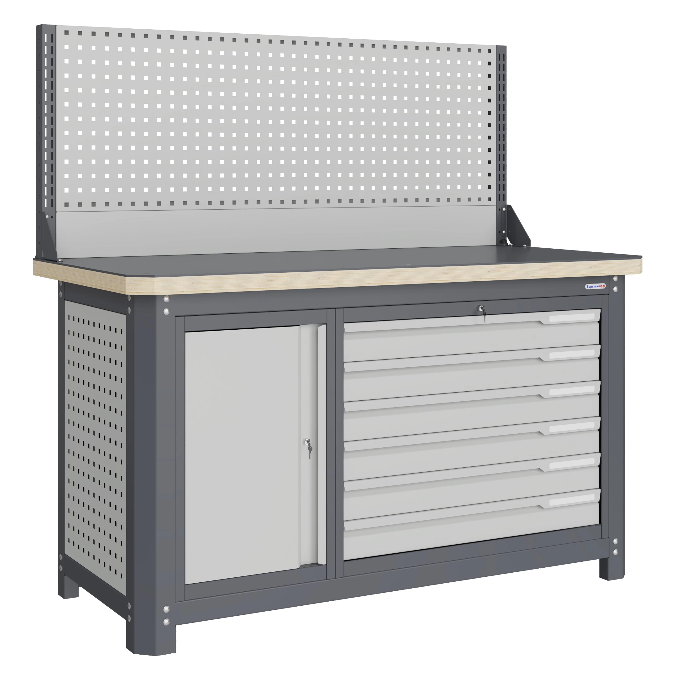 Верстак слесарный MCN 1552.S7L6-1 Верстакофф 111134