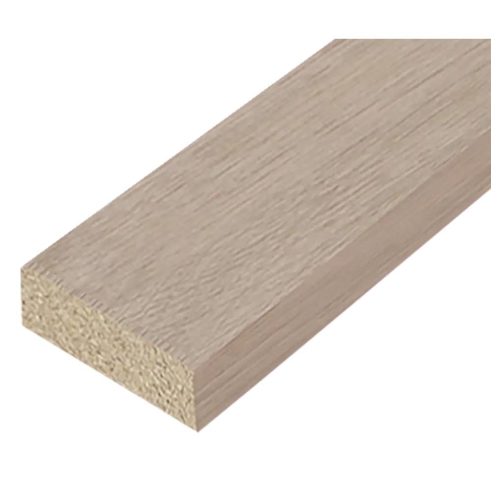 Планка притворная Verda 2070x32x10 мм финиш-бумага ламинация цвет дуб кремовый STLM-2029383