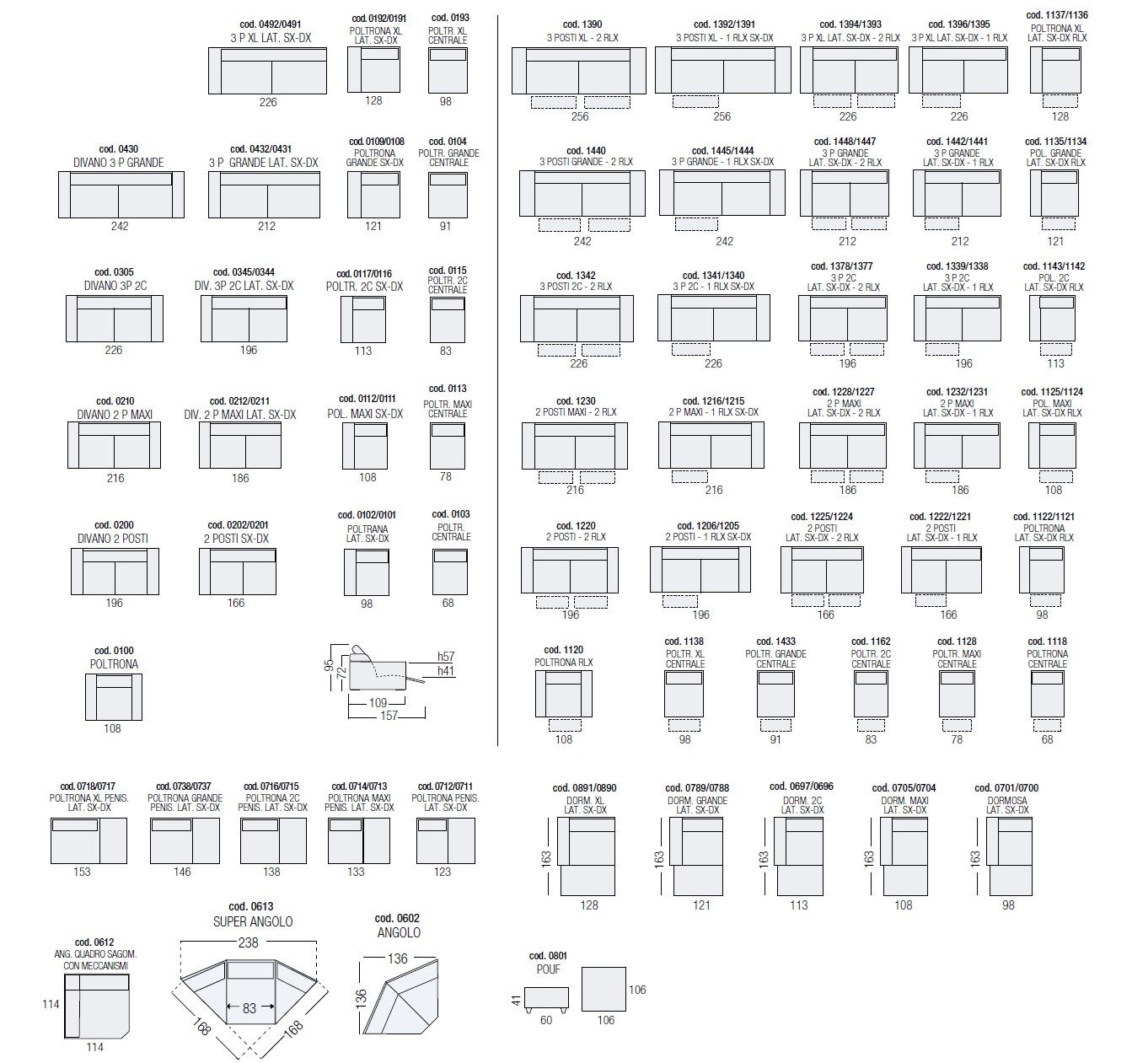 3-местный съемный тканевый диван Egoitaliano ARCH-00057901 - Вид №2