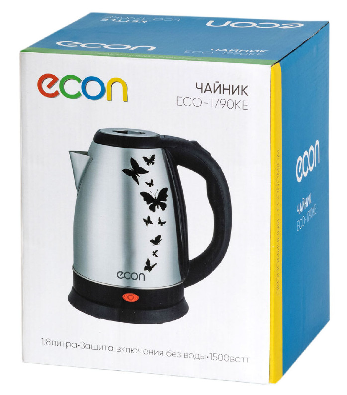 9031725 Электрочайник Econ ECO-1790KE черный STDN-0039305 - Вид №5