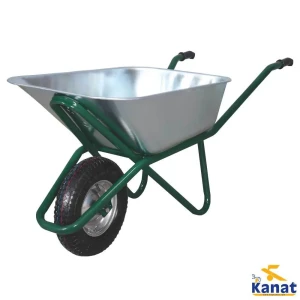 91921477 Тачка садовая Kanat Pro KPGD-578 оцинкованная 100 л до 200 кг STLM-1375971