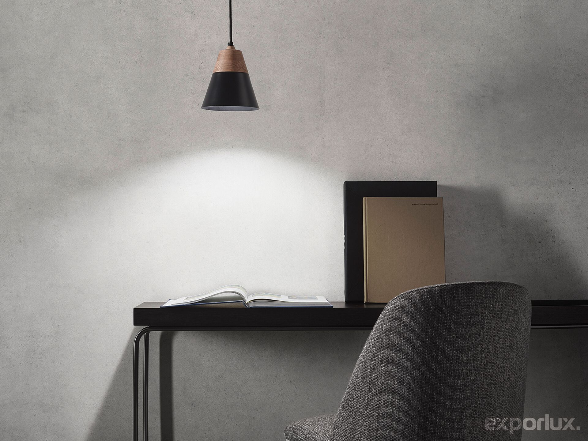 Алюминиевый светодиодный подвесной светильник Exporlux BELL SU ARCH-00087084 - Вид №1