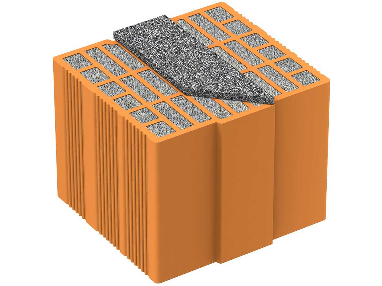 Теплоизоляционный кирпичный блок Fornaci Laterizi Danesi Normablok плюс CAM ARCH-00143750 - Вид №1