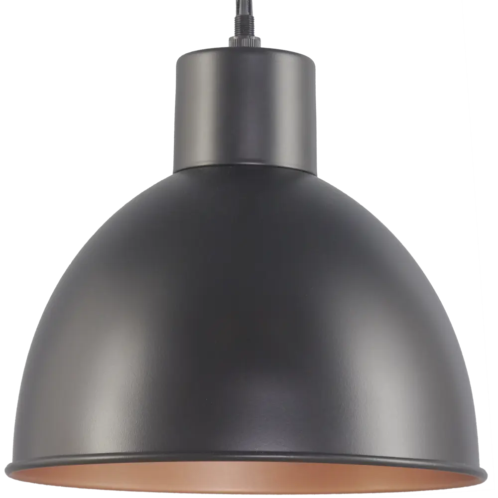 Подвесной светильник Eglo «Truro»-1» 1xE27x60 Вт, цвет чёрный/медный 18559742 STLM-2007030  - Вид №3