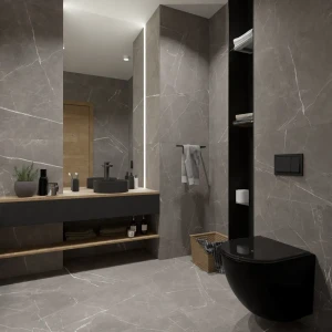 Глазурованный керамогранит Global Tile Encanto_GT 60x120 см 1.44 м² лаппатированный цвет серый 89456547 STLM-2165434