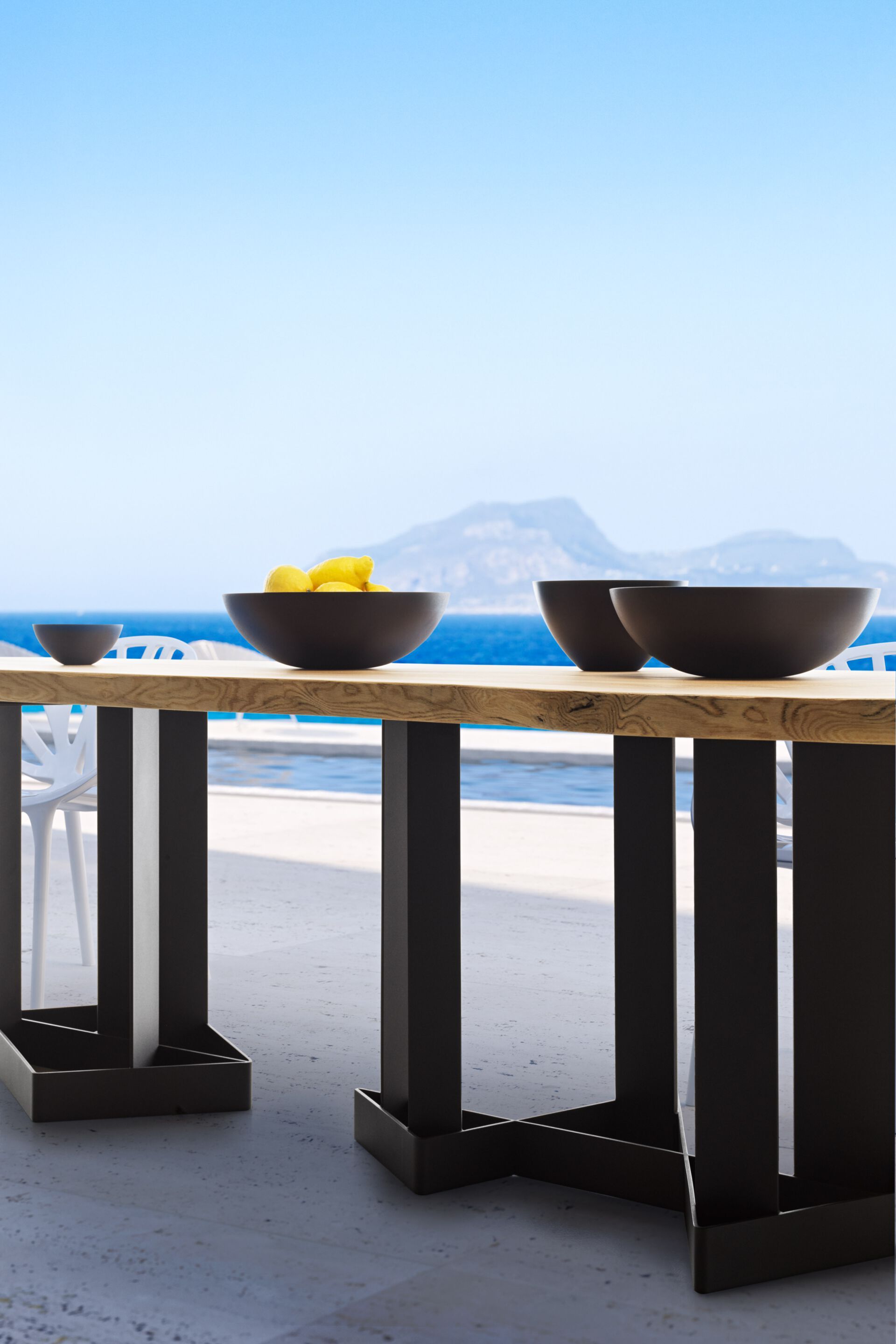 Стол из оливкового ясеня Tabula уникальная ARCH-00006050 - Вид №2