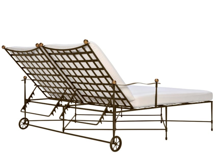 Кровать из нержавеющей стали с подлокотниками JANUS et Cie ARCH-00031015 - Вид №7