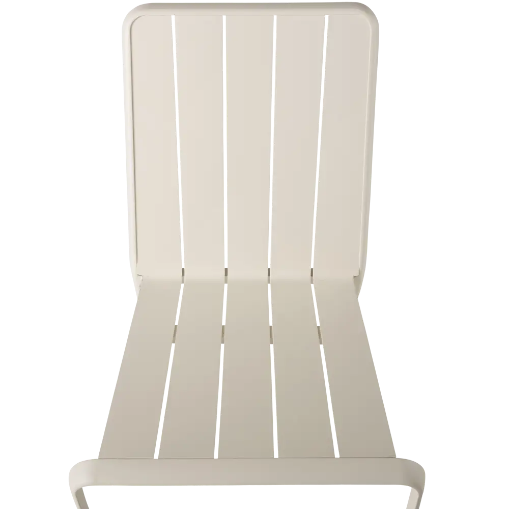 Стул Naterial Idaho 87x52 см алюминий цвет бежевый STLM-2099531 - Вид №4