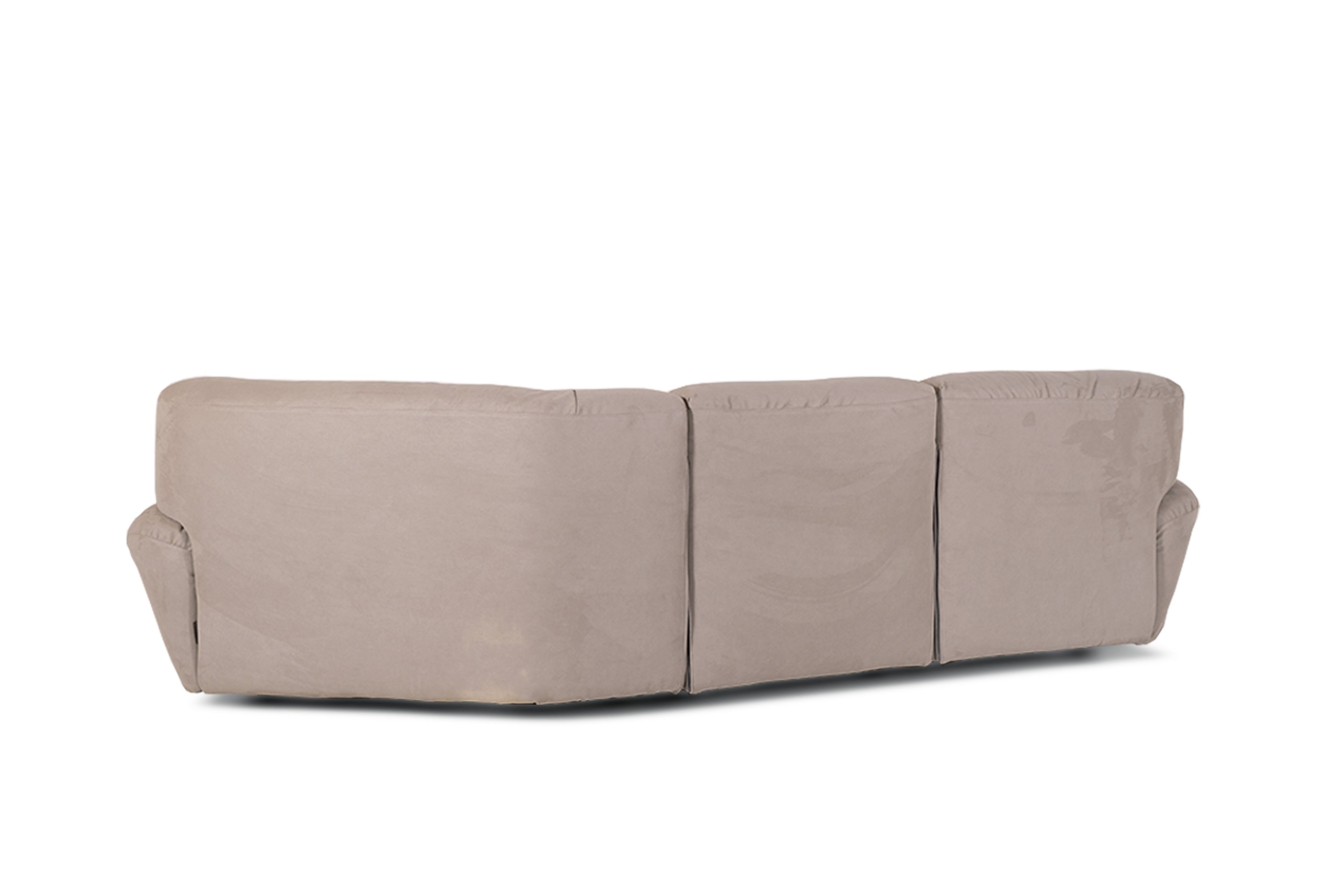 Изогнутый диван из микрофибры Mantellassi 1926 Beluga ARCH-00115325 - Вид №8