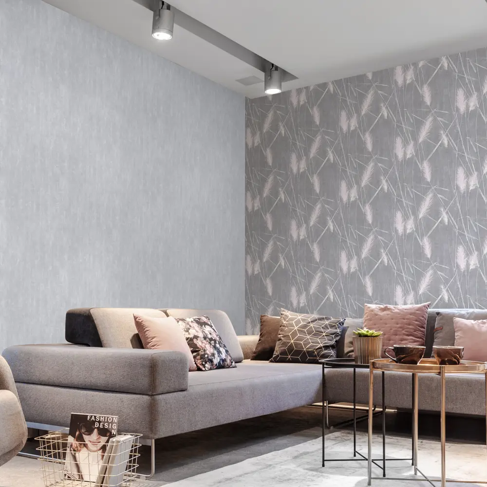 Обои флизелиновые Victoria Stenova Sensei серые 1.06 м VS281735 STLM-2163814 - Вид №3